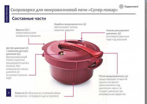 Tupperware емкость для варки овсяной каши